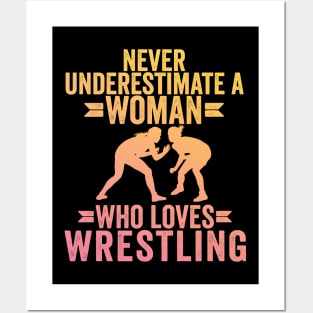 female wrestlers - wrestling Girl Posters and Art